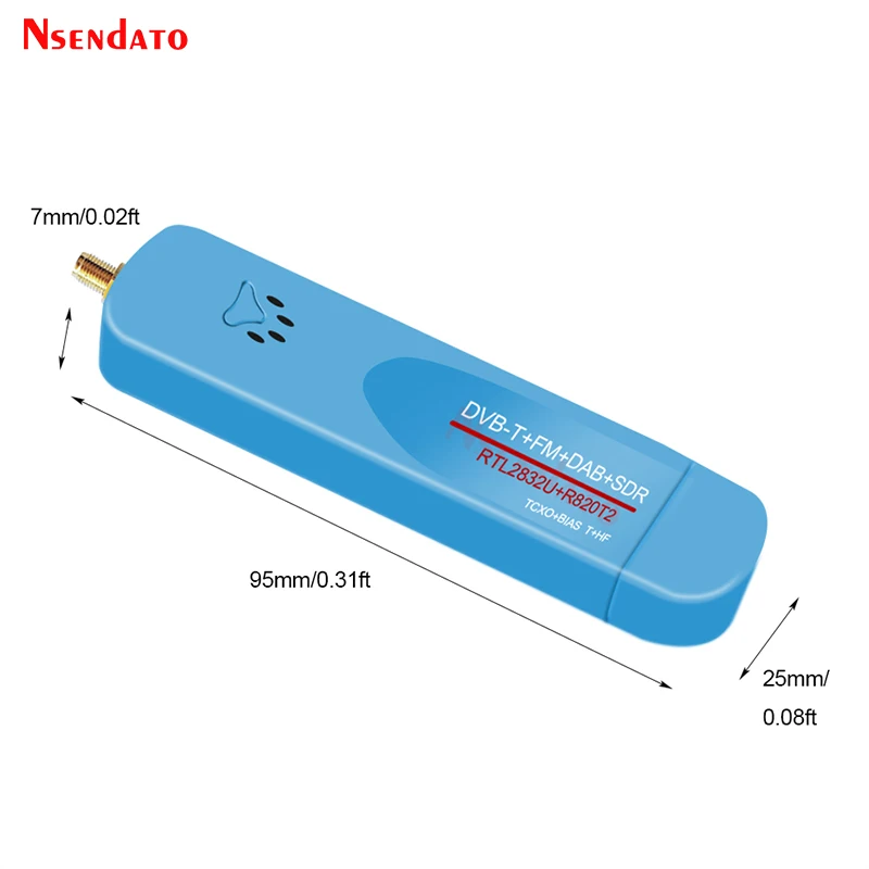جهاز استقبال تلفزيوني رقمي مع هوائي - الصورة 2