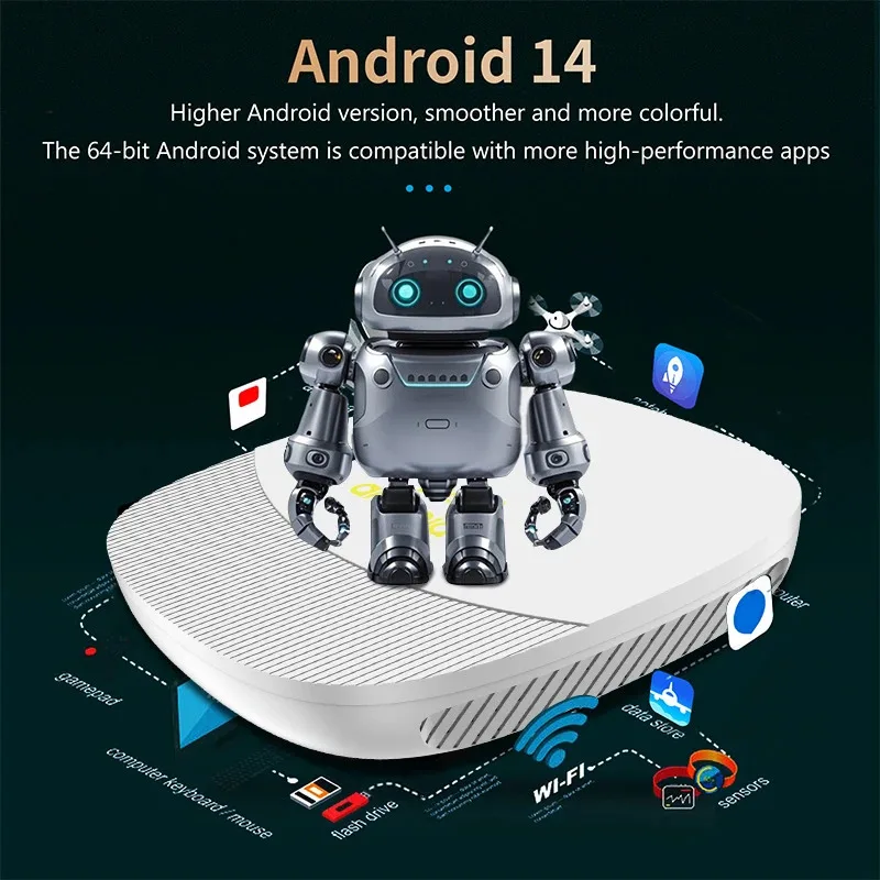 جهاز قمة ذكي iptv تي في بوكس TV98 ATV Max 4K - الصورة 3