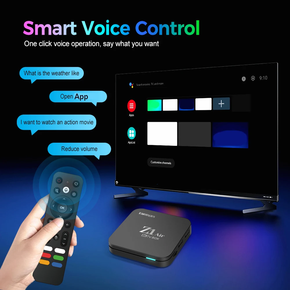 جهاز Z1 Air بنظام Android 15 ومعالج Allwinner H313 Z1 IPTV - الصورة 5