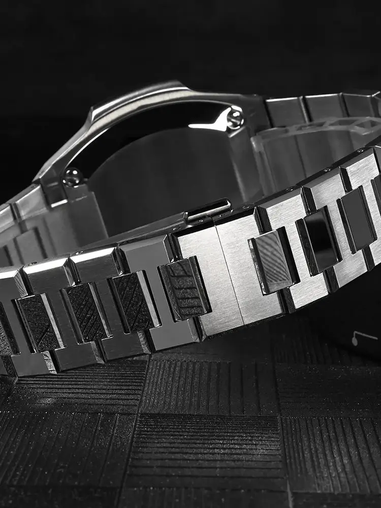 ساعة معصم للرجال سان مارتن ريترو كلاسيكي 20Bar مضيئة SN0075 - الصورة 5