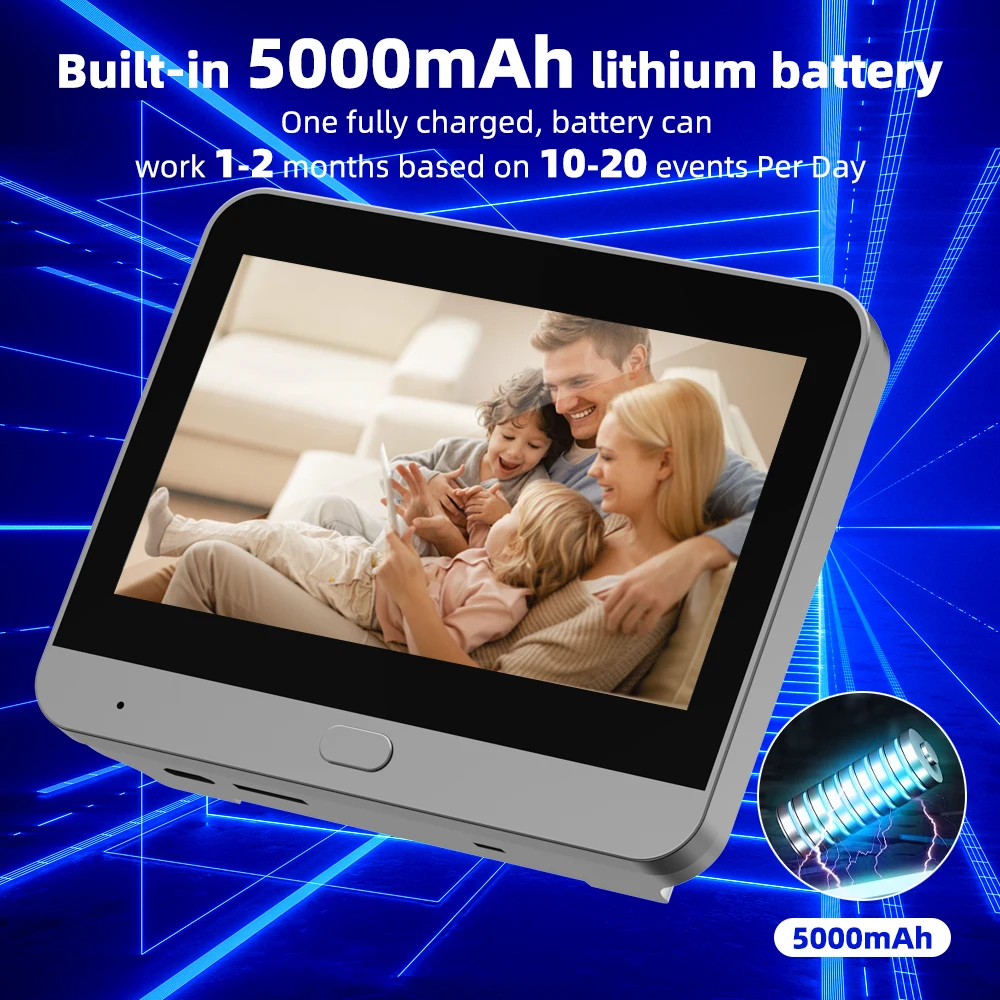 كاميرا عين القط الذكية Mini WiFi Tuya SmartLife APP 3MP - الصورة 4