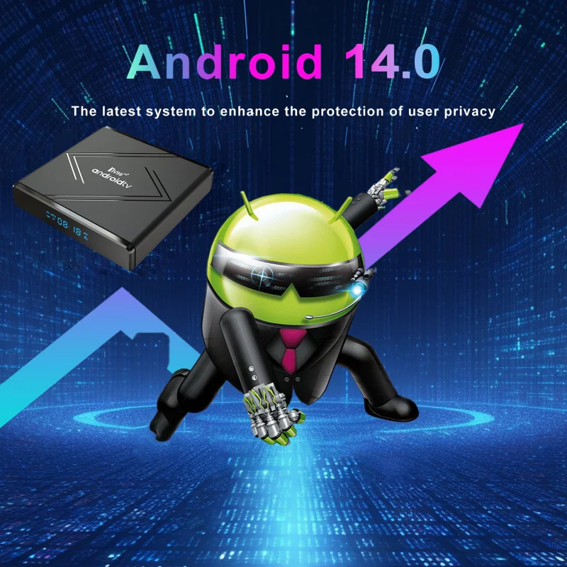 جهاز TV98 ATV Pro Plus أحدث إصدار من مشغلات الوسائط (TV Box) لعام 2025 - الصورة 2