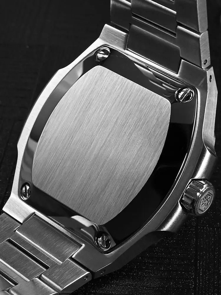 ساعة معصم للرجال سان مارتن ريترو كلاسيكي 20Bar مضيئة SN0075 - الصورة 4