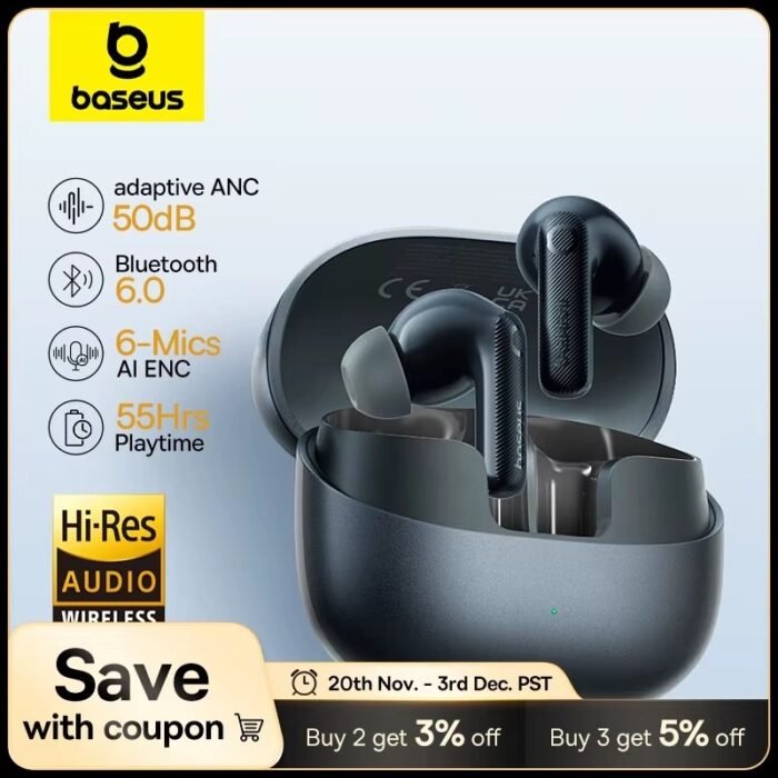 سماعات أذن Baseus EP10 Pro ANC